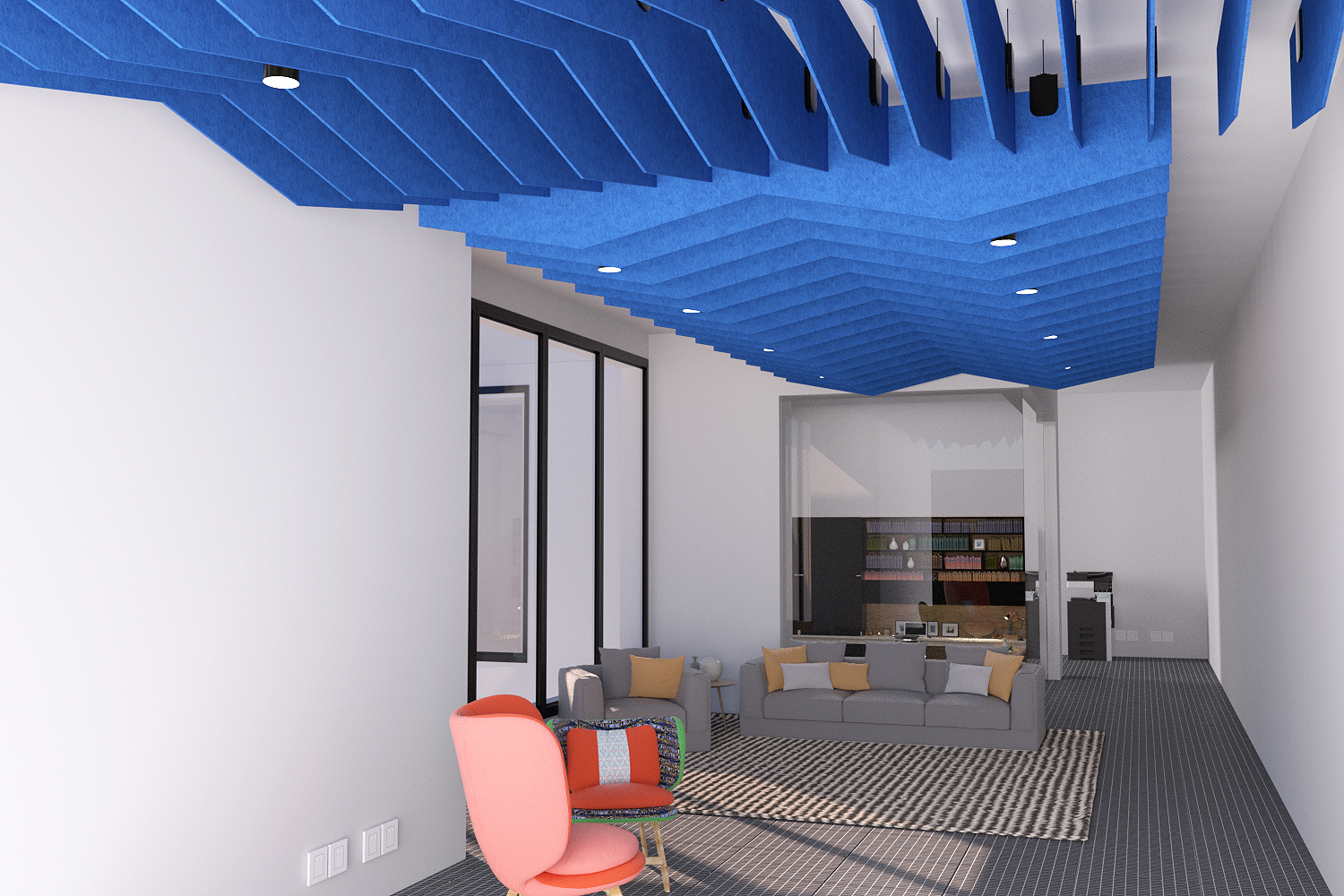 Sound Baffled Ceilings